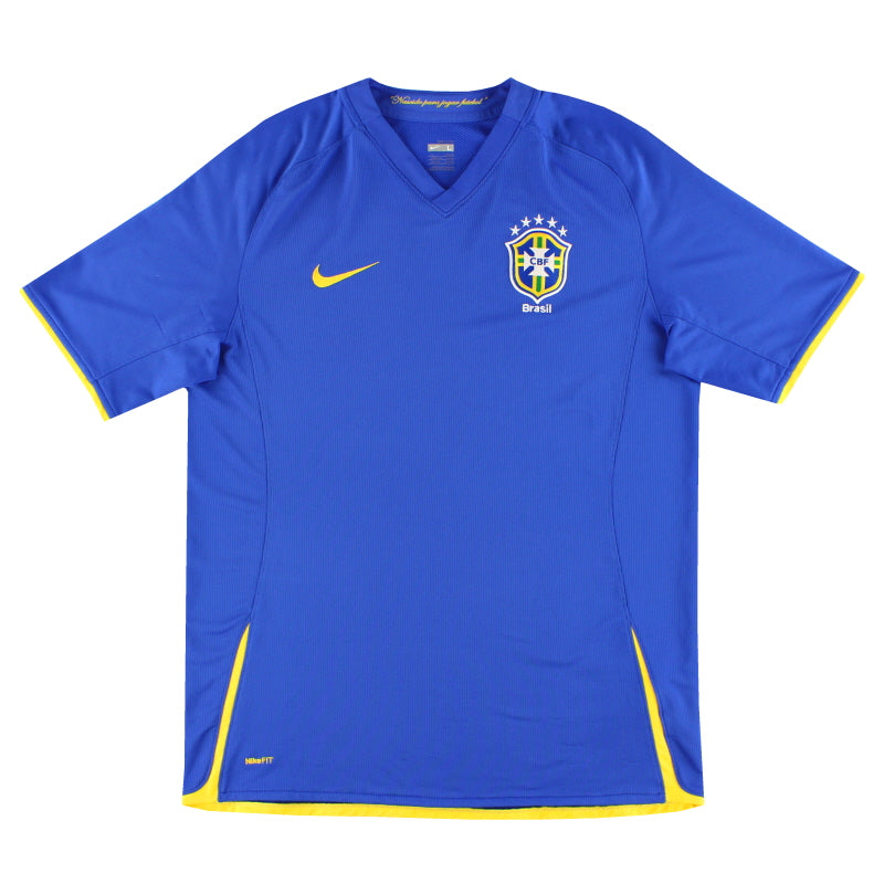 2008-10 Brasil Nike Camiseta Visitante XXL