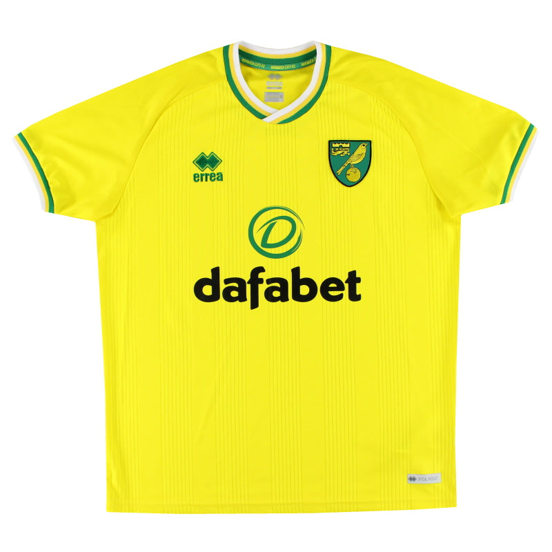 Camiseta de local Errea del Norwich City 2020-21 M