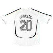 2005-07 Alemania adidas Camiseta Local Podolski #20 S