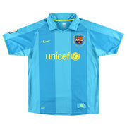 Camiseta de Visitante del Barcelona Nike 2007-08 XXL