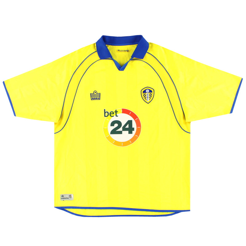 2006-07 Camiseta de visitante del Leeds United Admiral L