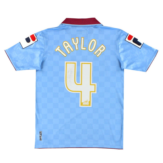 2013-15 Tranmere Rovers Fila Away Shirt Taylor #4 L.Boys