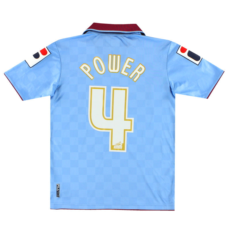 2013-15 Camiseta de visitante Fila del Tranmere Rovers Power #4 L.Niño
