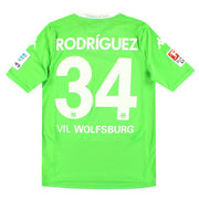 Camiseta de local Kappa del Wolfsburg 2014-15 Rodriguez #34 S