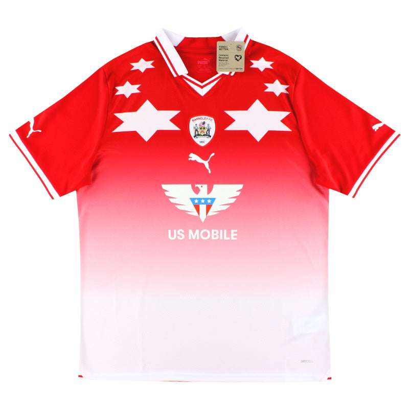 Camiseta de local Puma del Barnsley 2023-24 *BNIB* XL