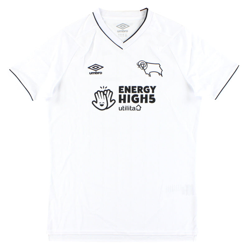 Camiseta de local Umbro del Derby County 2020-21 *Como nueva* M