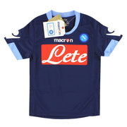 2010-11 Camiseta del Napoli Macron Tercera *NUEVA EN CAJA* Niños XXS