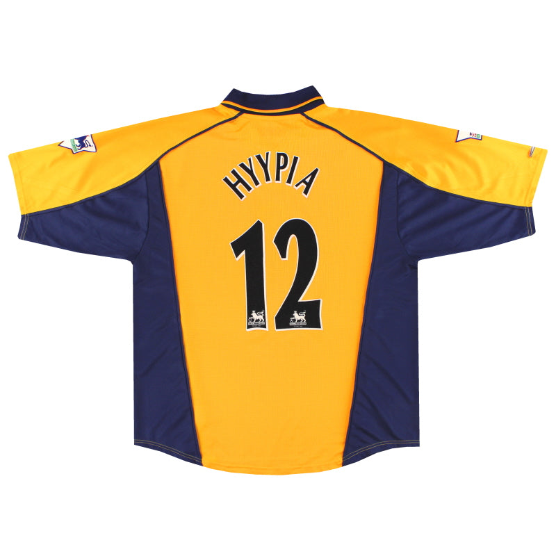 2000-02 Liverpool Reebok Away Shirt Hyypia #12 *Mint* XL - Classic Football Kit