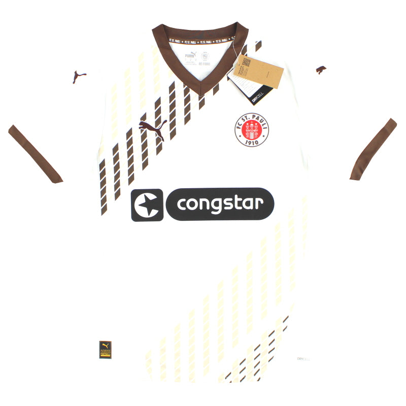 Camiseta de visitante Puma del FC St. Pauli 2024-25 *Nueva con etiquetas* L