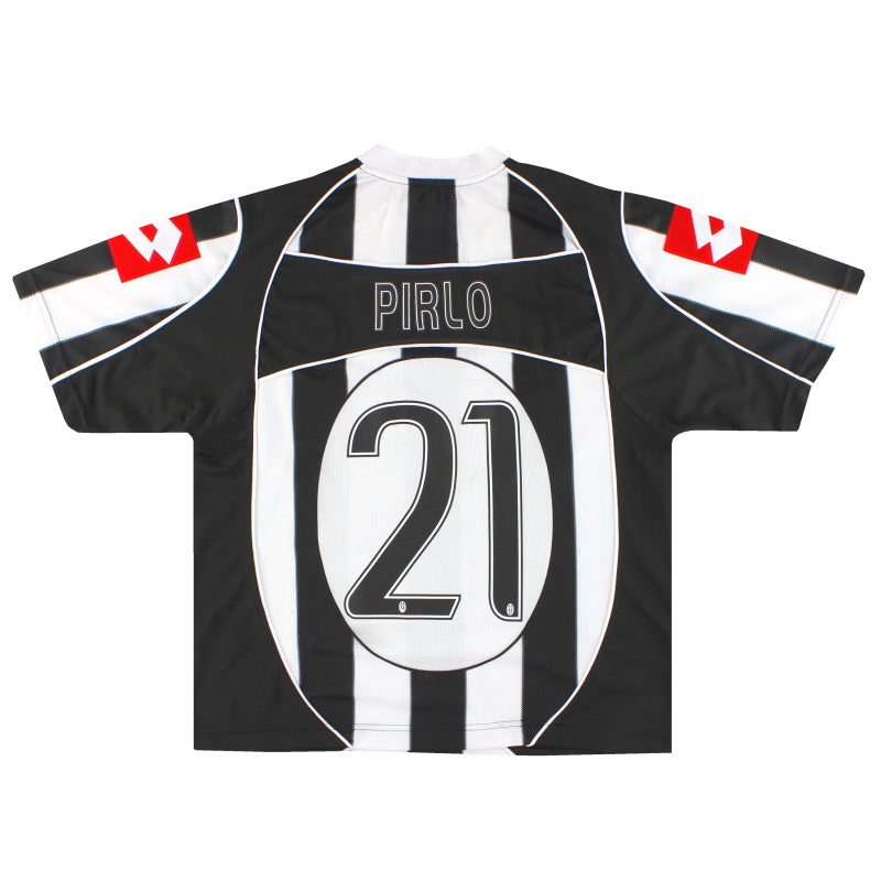 2002-03 Juventus Lotto Camiseta Local Pirlo #21 M