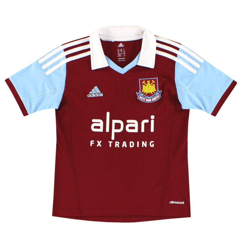 Camiseta de casa adidas del West Ham 2013-14 T.Niño