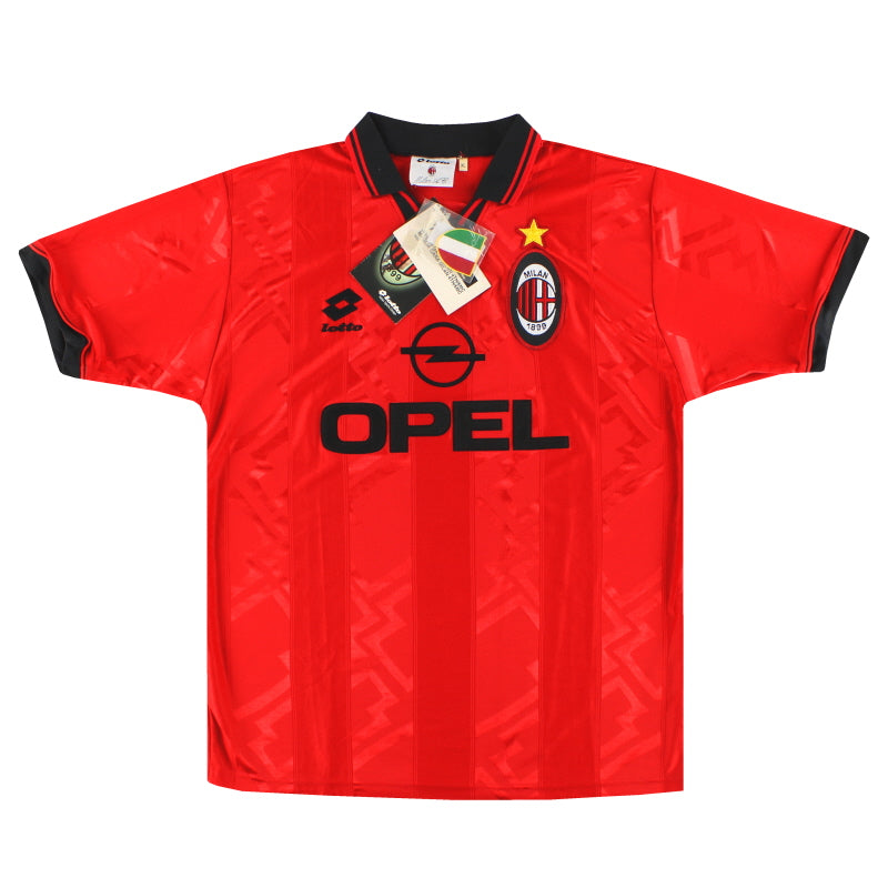 Camiseta Lotto Cuarto AC Milan 1996-97 *con etiquetas* XL