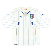 2014-15 Italia Puma Camiseta Visitante Manga Larga *con etiquetas* XL