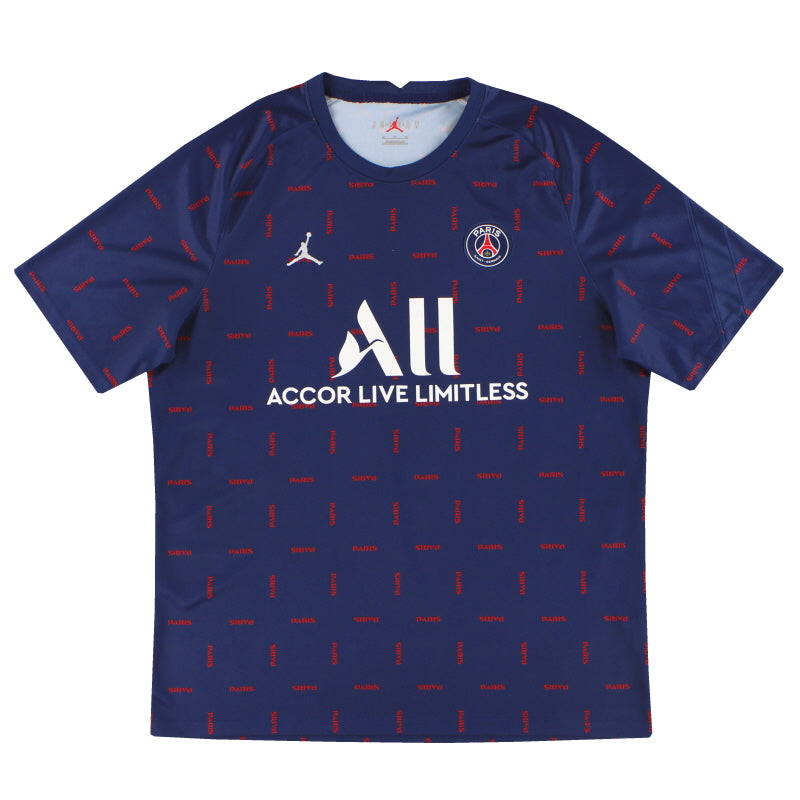 Camiseta Pre-Partido 2021-22 Paris Saint-Germain Nike x Air Jordan XL