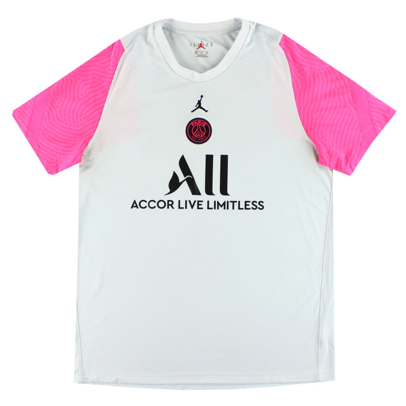 Camiseta de entrenamiento Nike x Air Jordan Strike del Paris Saint-Germain 2021-22, talla XL