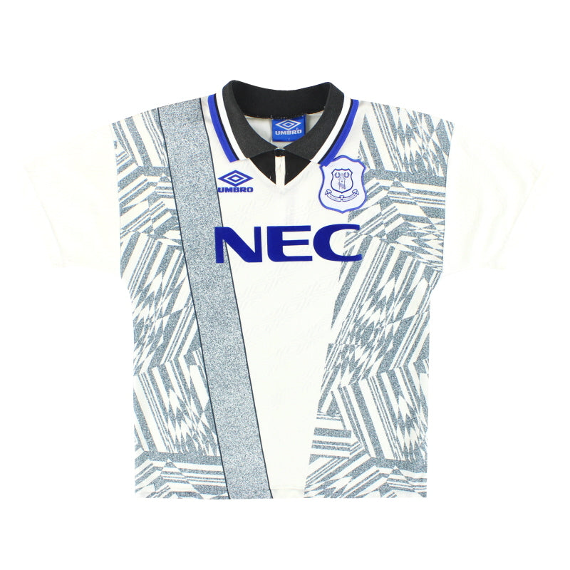 Camiseta visitante Umbro del Everton 1994-95 Y