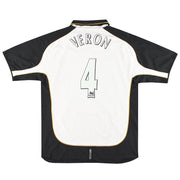 Camiseta Umbro Centenario Manchester United 2001-02 Verón #4 Talla XL