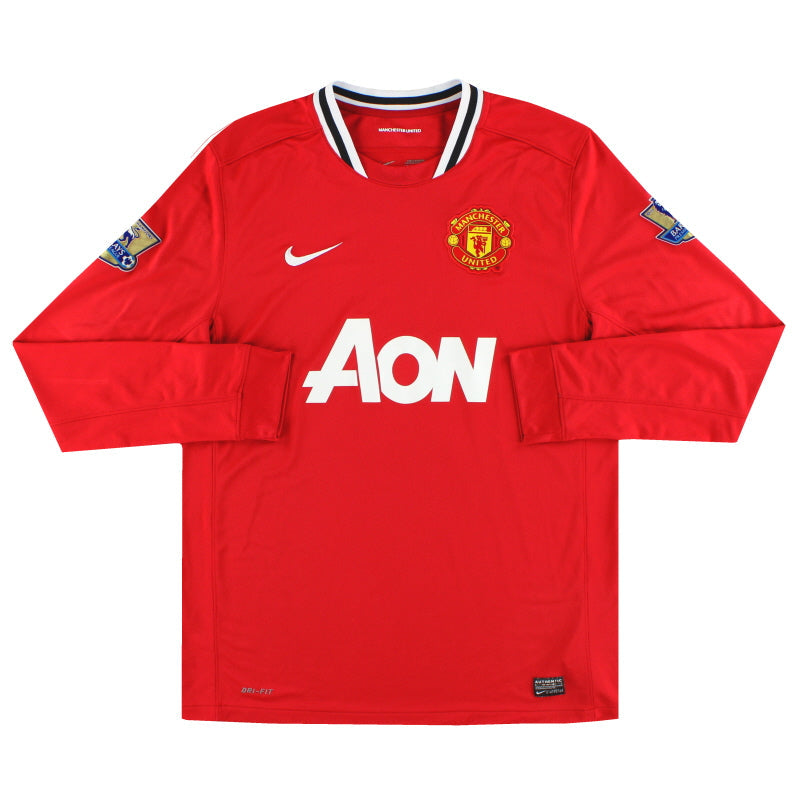 Camiseta Nike de local del Manchester United 2011-12 XL