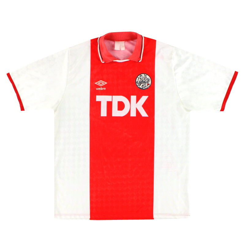 Camiseta Local Umbro del Ajax 1989-91 XL