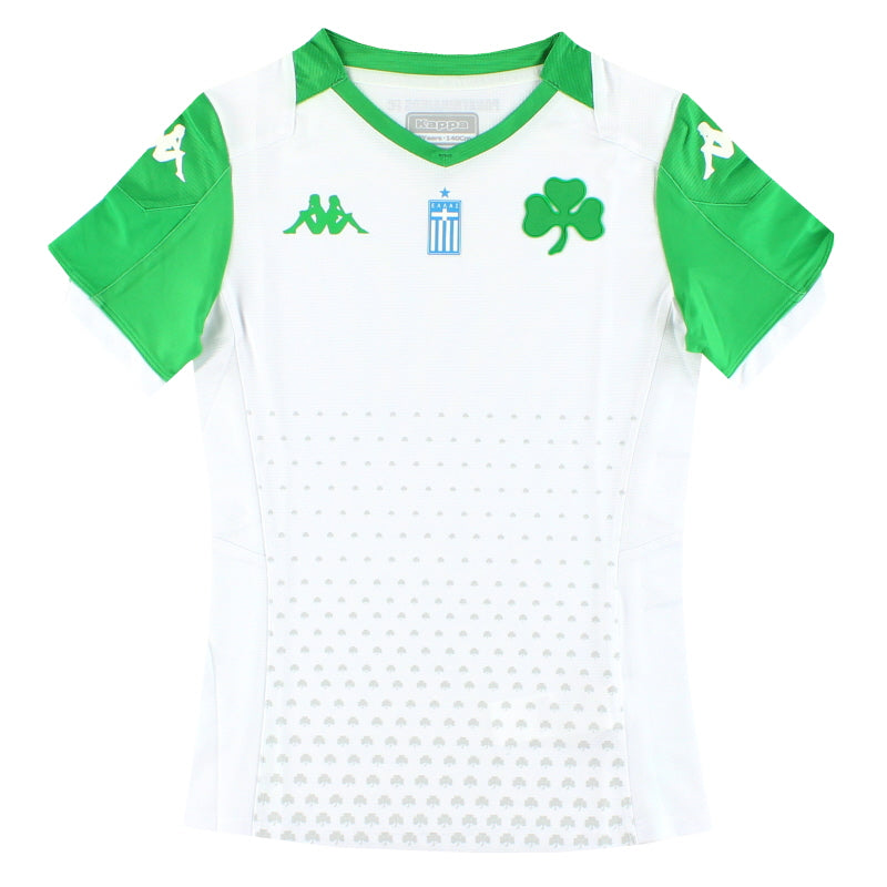 Camiseta de visitante Panathinaikos Kappa Kombat 2019-20 *BNIB* Joven