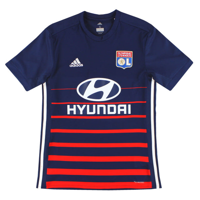 2017-18 Lyon adidas Away Shirt S