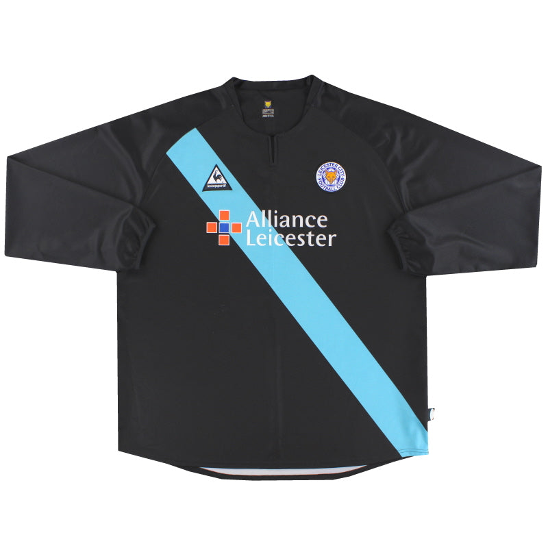 2003-05 Leicester Le Coq Sportif Camiseta de visitante L/S XXL
