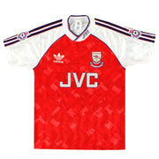 Camiseta de local del Arsenal adidas 'Campeones' 1990-92 Talla S