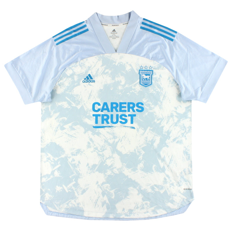 Camiseta visitante adidas del Ipswich 2020-21, talla XXL
