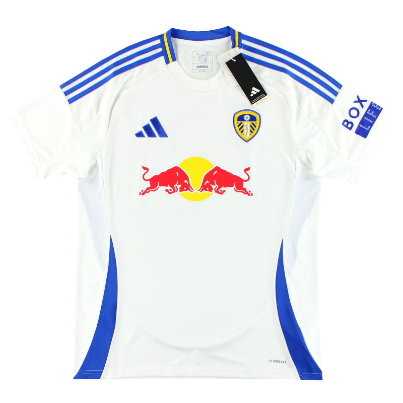 2024-25 Camiseta de local Leeds adidas *Nueva en caja* M