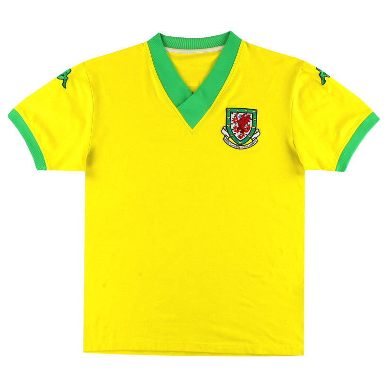 Camiseta de visitante Kappa de Gales 2006-07 XL