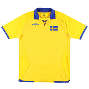 Camiseta Especial Aniversario Umbro Suecia 2008 L