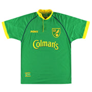 1997-99 Norwich City Pony Camiseta de visitante M