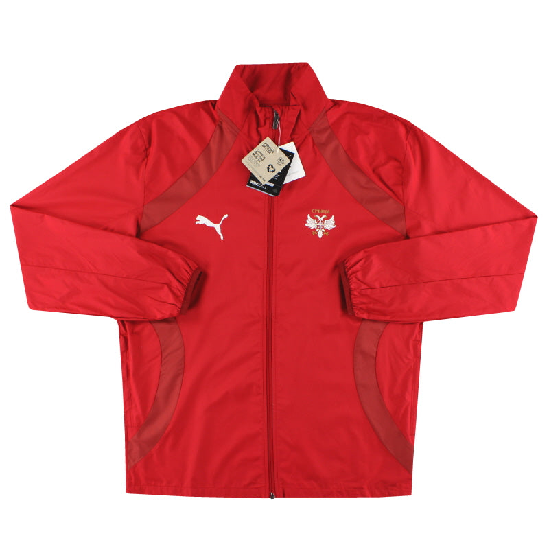Chaqueta tejida Puma Pre-Match Serbia 2024-25 *con etiquetas* XXL
