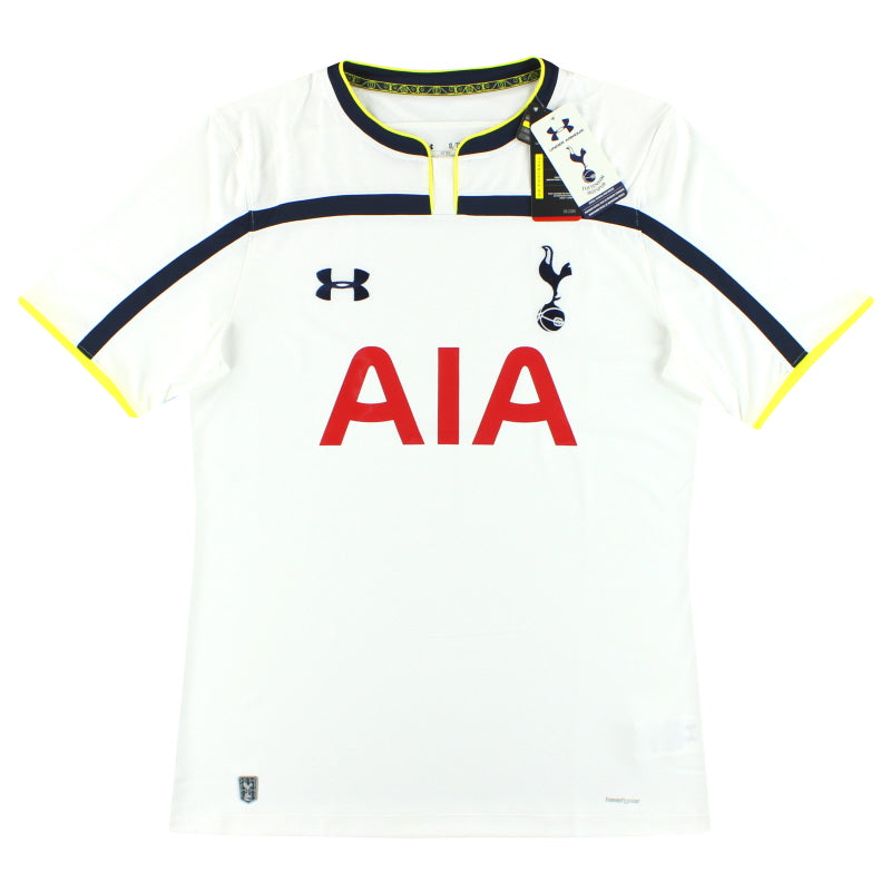 Camiseta de local Under Armour del Tottenham 2014-15 *con etiquetas* XL