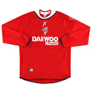 2001-02 Camiseta Local Manga Larga Perugia #17 XL