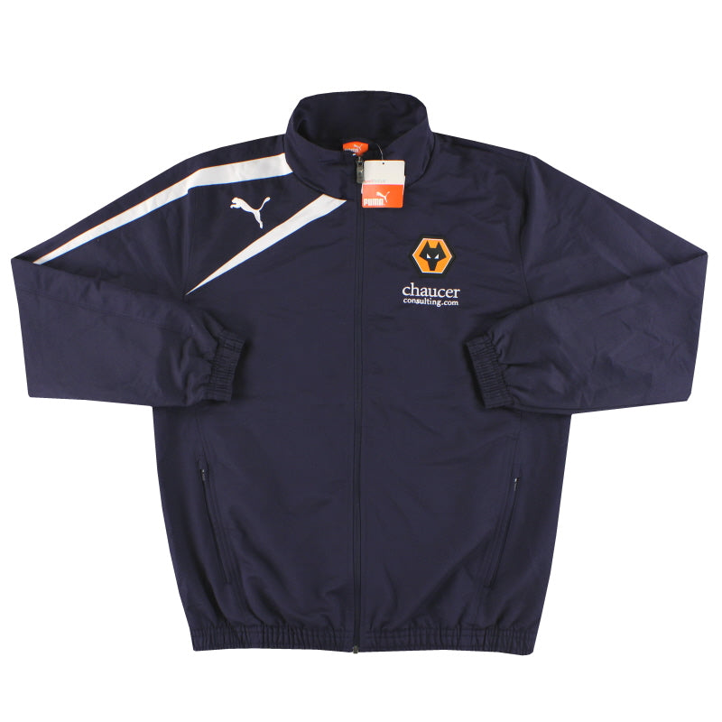 Chaqueta de chándal Puma de los Wolves 2013-14 *con etiquetas* M