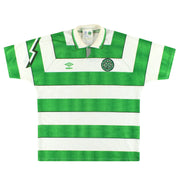 Camiseta de Local Umbro del Celtic 1991-92 Talla XL