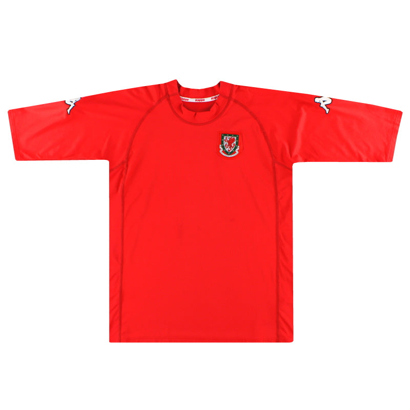 Camiseta de local Kappa de Gales 2000-01 XL