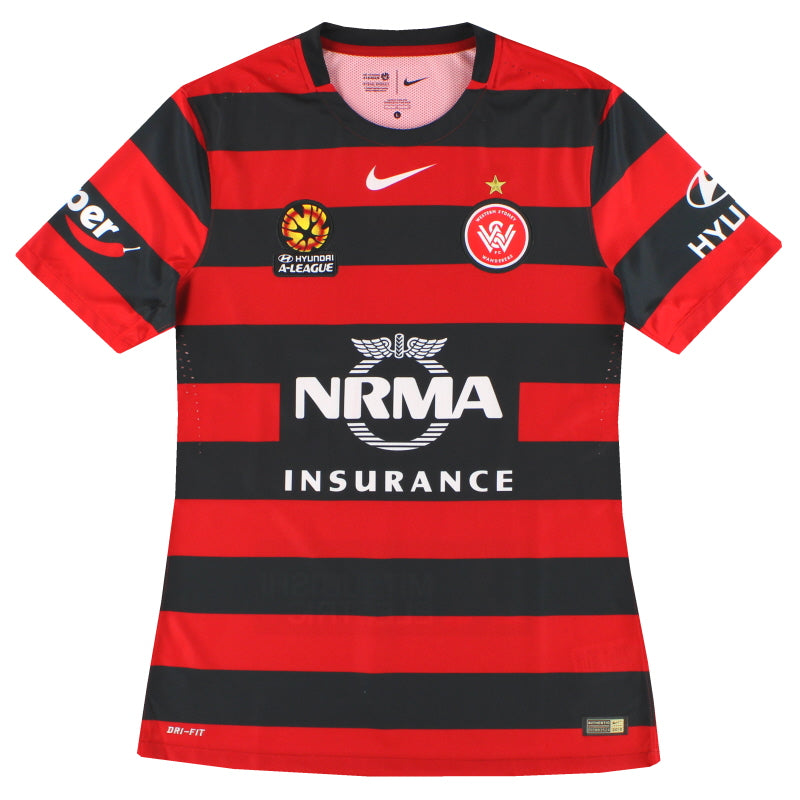 Camiseta de Local Auténtica Nike Western Sydney Wanderers 2015-16 *Impecable* Talla L