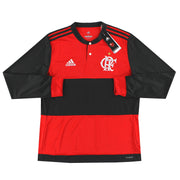 2017 Flamengo adidas Camiseta Titular #86 Manga Larga *con etiquetas* Talla L