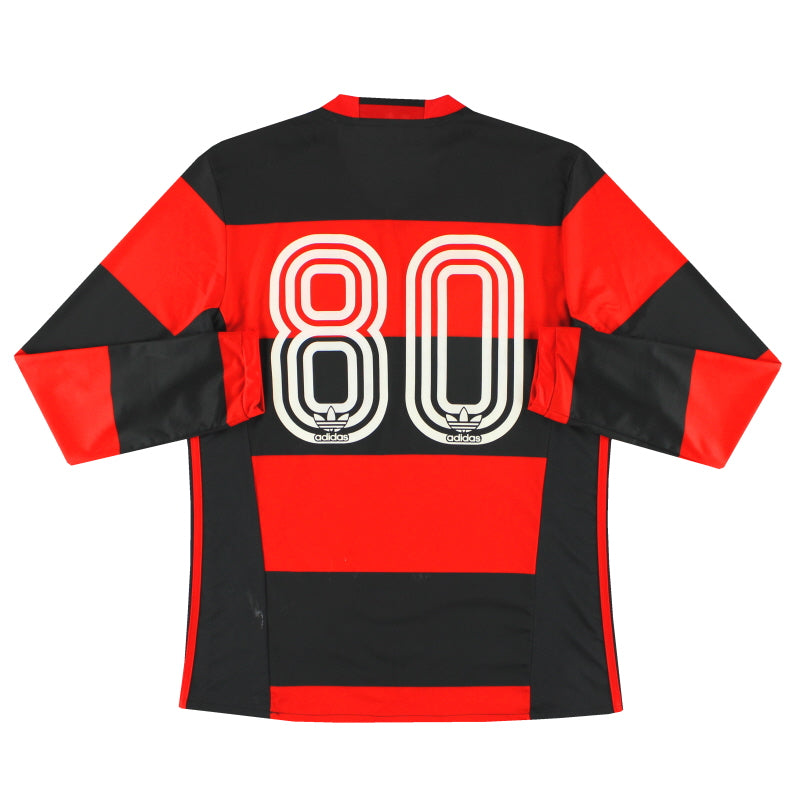 2016 Flamengo adidas Camiseta Titular M/L #80 *con etiquetas* M