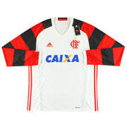 Camiseta de Visitante del Flamengo 2016 adidas #83 *con etiquetas* XL