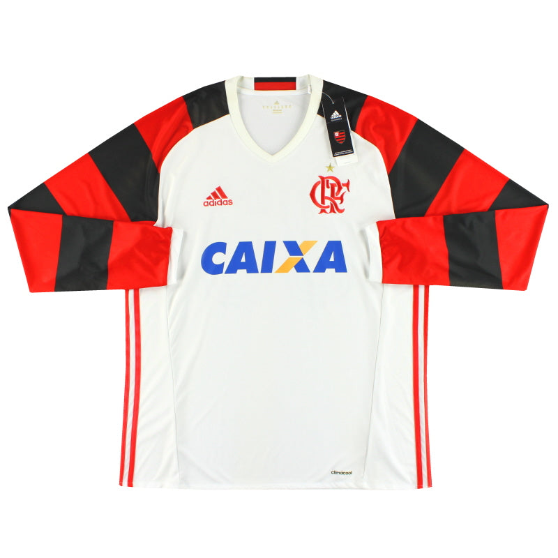 Camiseta de Visitante del Flamengo 2016 adidas #83 *con etiquetas* XL