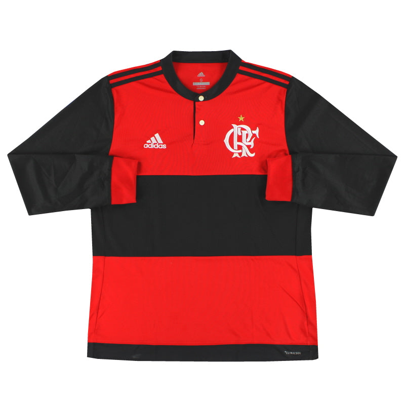 2017 Flamengo adidas Camiseta Local #78 Manga Larga L