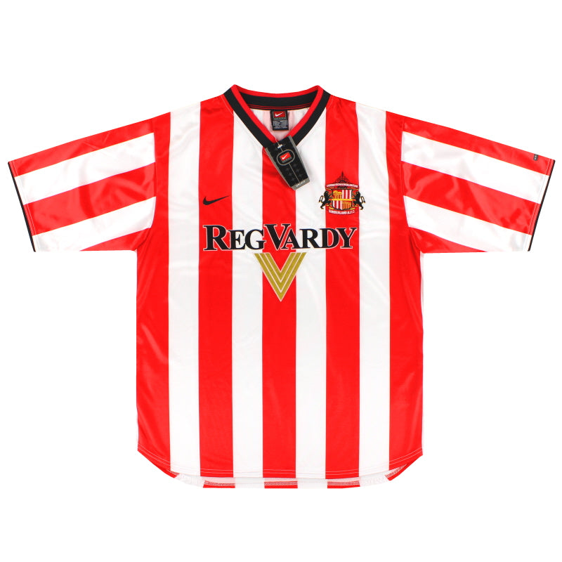 2000-02 Sunderland Nike Camiseta Local *con etiquetas* L