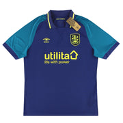 Camiseta de visitante Umbro Huddersfield 2024-25 *Nueva con etiquetas* XXL