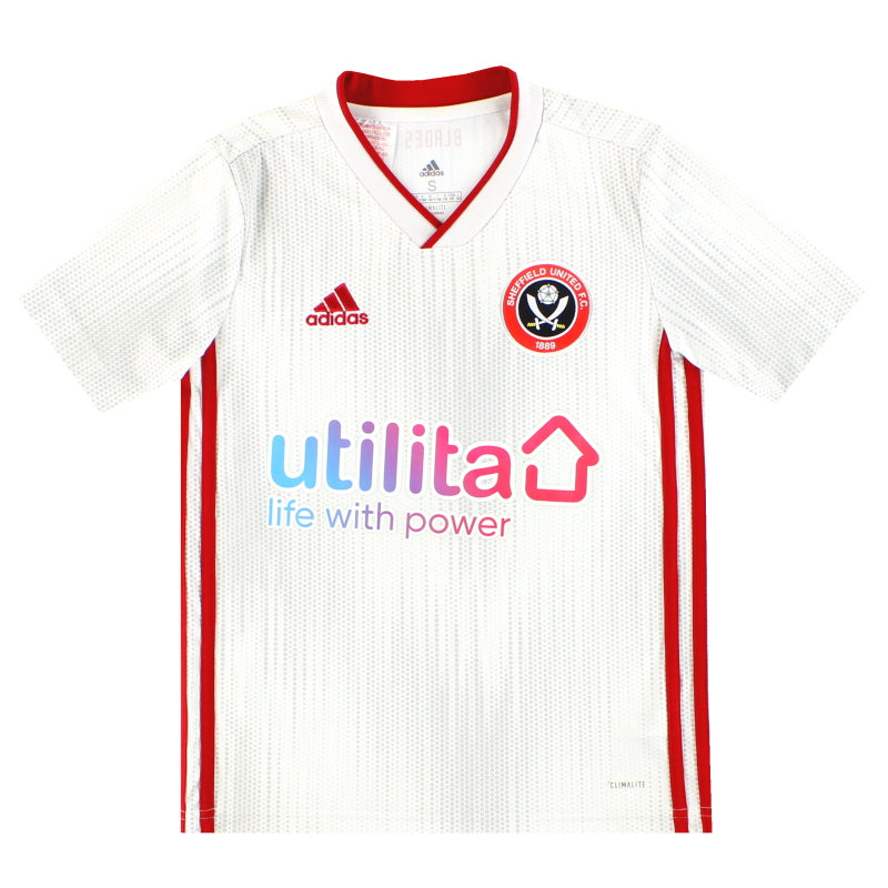 Camiseta de visitante adidas del Sheffield United 2019-20 T. Niño