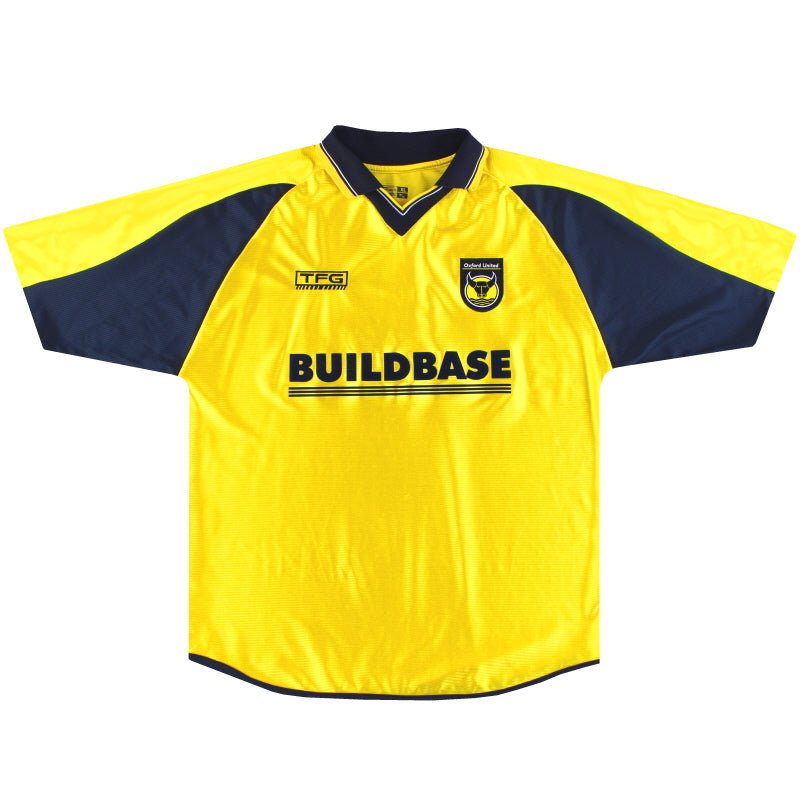Camiseta de local del Oxford United 2001-03 Talla XL