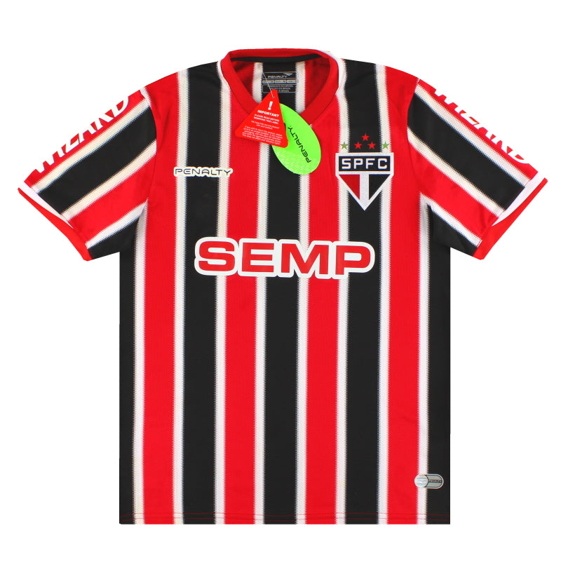 Camiseta de visitante 2014 Sao Paulo Penalty *con etiquetas* M