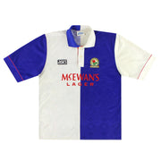 1992-94 Camiseta local Asics Blackburn L